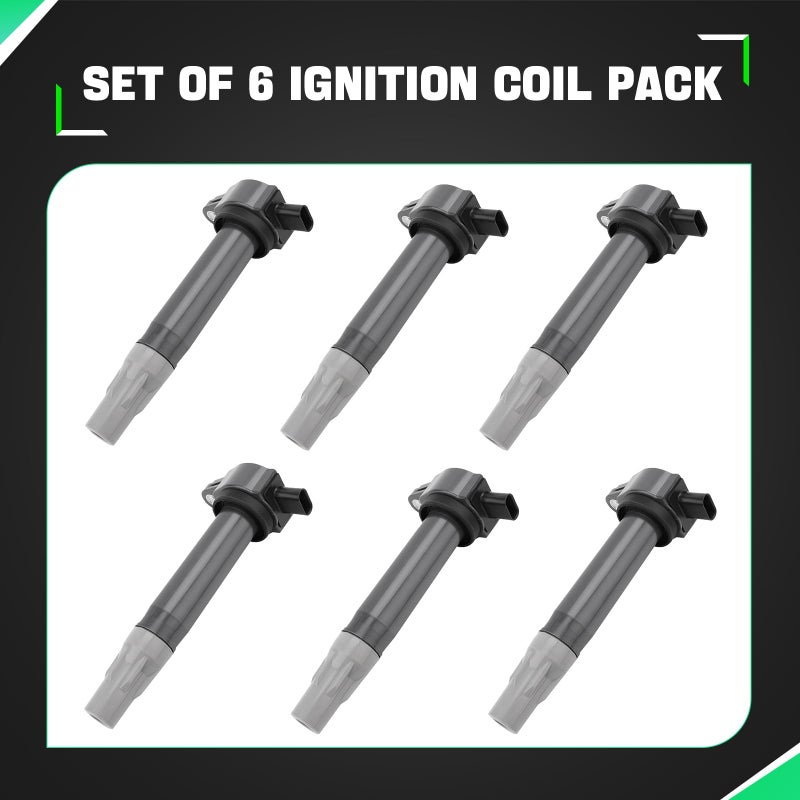 Yikesai 6x Ignition Coil Pack Compatible with Dodge Charger, Challenger, Avenger, Journey, Magnum, Chrysler 300, Sebring, Chrysler Town & Country 2.7L 3.5L 4.0L V6 | Replaces 4606869AA 4606869AB UF502 - Image 4